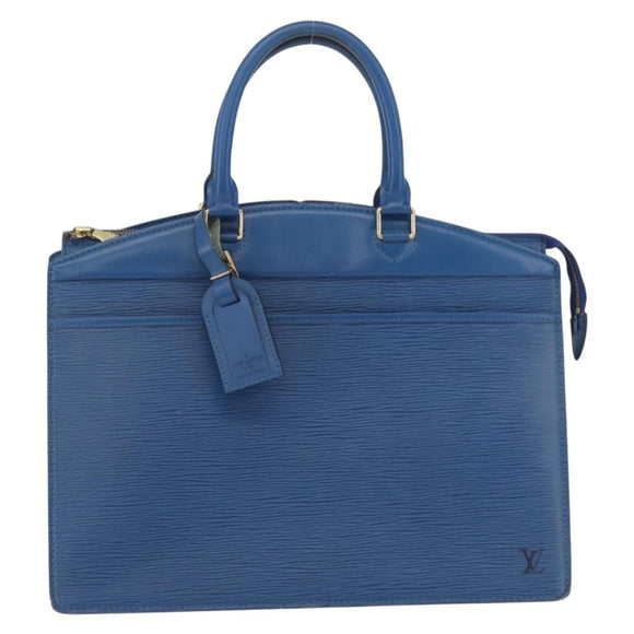 LOUIS VUITTON Epi Riviera Hand Bag Blue M48185 LV Auth 210781