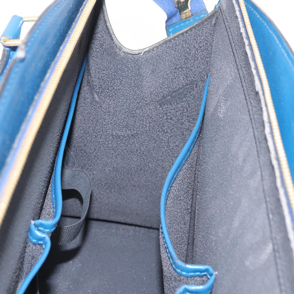 LOUIS VUITTON Epi Riviera Hand Bag Blue M48185 LV Auth 210781