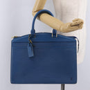 LOUIS VUITTON Epi Riviera Hand Bag Blue M48185 LV Auth 210781-24