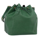 LOUIS VUITTON Epi Petit Noe Shoulder Bag Green M44104 LV Auth 210783V-1