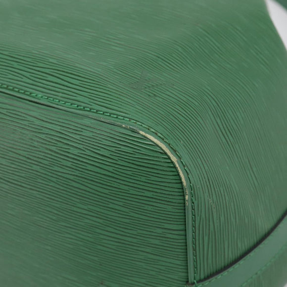 LOUIS VUITTON Epi Petit Noe Shoulder Bag Green M44104 LV Auth 210783V