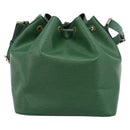 LOUIS VUITTON Epi Petit Noe Shoulder Bag Green M44104 LV Auth 210783V-3