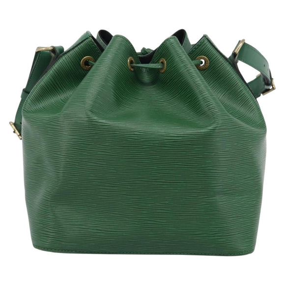 LOUIS VUITTON Epi Petit Noe Shoulder Bag Green M44104 LV Auth 210783V