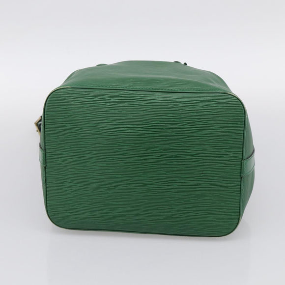 LOUIS VUITTON Epi Petit Noe Shoulder Bag Green M44104 LV Auth 210783V