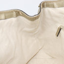 GUCCI GG Canvas Guccissima Sukey Hand Bag Leather Gold 211944 Auth 210784V-19
