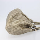 GUCCI GG Canvas Guccissima Sukey Hand Bag Leather Gold 211944 Auth 210784V-4