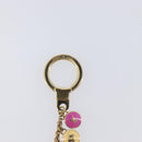 LOUIS VUITTON Porte Cles Chainne Pastille Key Holder Gold M66172 Auth 210793A-13