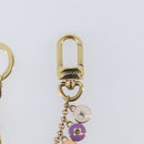 LOUIS VUITTON Porte Cles Chainne Pastille Key Holder Gold M66172 Auth 210793A-7
