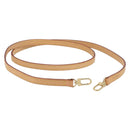 LOUIS VUITTON Shoulder Strap Leather 47.2"" Beige LV Auth 210803V-1