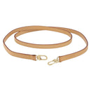 LOUIS VUITTON Shoulder Strap Leather 47.2"" Beige LV Auth 210803V-2