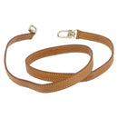 LOUIS VUITTON Shoulder Strap Leather 39.4"" Beige LV Auth 210804-3