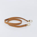 LOUIS VUITTON Shoulder Strap Leather 39.4"" Beige LV Auth 210804-5