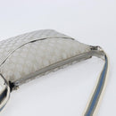 GUCCI GG Canvas Shoulder Bag Silver 145857 Auth 210814-6