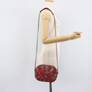 GUCCI GG Supreme Chain Shoulder Bag PVC Beige Silver 409535 Auth 210815V-22