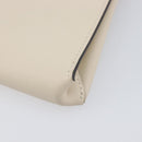 HERMES Tutti Frutti Pouch Leather Ivory Auth 210818SAM-10