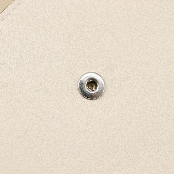 HERMES Tutti Frutti Pouch Leather Ivory Auth 210818SAM