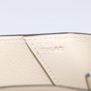 HERMES Tutti Frutti Pouch Leather Ivory Auth 210818SAM-21