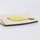HERMES Tutti Frutti Pouch Leather Ivory Auth 210818SAM-6