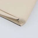 HERMES Tutti Frutti Pouch Leather Ivory Auth 210818SAM-9