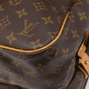 LOUIS VUITTON Monogram Sac Chas Boston Bag M41140 LV Auth 210820-15