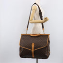 LOUIS VUITTON Monogram Sac Chas Boston Bag M41140 LV Auth 210820-37