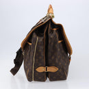 LOUIS VUITTON Monogram Sac Chas Boston Bag M41140 LV Auth 210820-4
