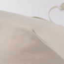 CELINE Hand Bag Canvas Ivory Silver Auth 210821A-16