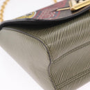LOUIS VUITTON Kabuki Yamamoto Hirosai Twist MM Bag M67270 LV Auth 210825M-13