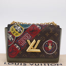 LOUIS VUITTON Kabuki Yamamoto Hirosai Twist MM Bag M67270 LV Auth 210825M-29