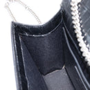 Saint Laurent Kate Chain Shoulder Bag Leather Black Silver Auth 210832V-25