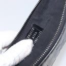 FENDI Zucca Canvas Clutch Bag PVC Black Silver 7N0078 Auth 210833A-17