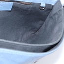 Balenciaga Classic Envelope Shoulder Bag Leather Navy Silver 319376 Auth 210834A-18