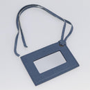 Balenciaga Classic Envelope Shoulder Bag Leather Navy Silver 319376 Auth 210834A-25