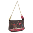 LOUIS VUITTON Monogram Giraffe Mini Pochette Accessoires M62087 Auth 210836SAM-1