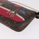 LOUIS VUITTON Monogram Giraffe Mini Pochette Accessoires M62087 Auth 210836SAM-12