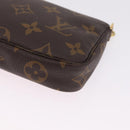 LOUIS VUITTON Monogram Giraffe Mini Pochette Accessoires M62087 Auth 210836SAM-14