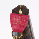 LOUIS VUITTON Monogram Giraffe Mini Pochette Accessoires M62087 Auth 210836SAM-15