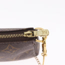 LOUIS VUITTON Monogram Giraffe Mini Pochette Accessoires M62087 Auth 210836SAM-16