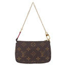 LOUIS VUITTON Monogram Giraffe Mini Pochette Accessoires M62087 Auth 210836SAM-3