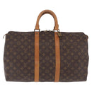 LOUIS VUITTON Monogram Keepall 45 Boston Bag M41428 LV Auth 210838A-2