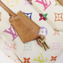 LOUIS VUITTON Monogram Multicolor Speedy 30 Bag White Bron M92643 LV Auth 210841-20