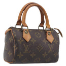 LOUIS VUITTON Monogram Mini Speedy Hand Bag M41534 LV Auth 210846A-1