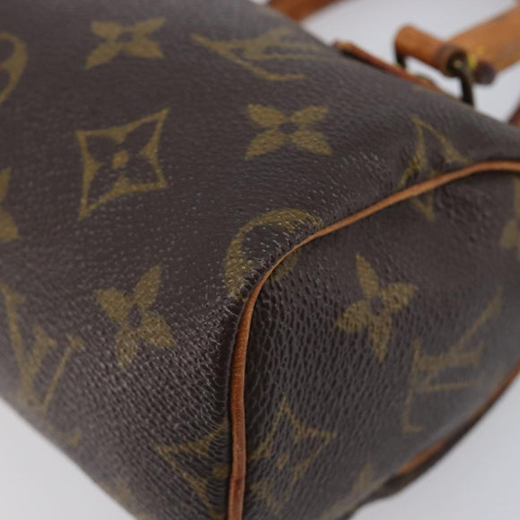 LOUIS VUITTON Monogram Mini Speedy Hand Bag M41534 LV Auth 210846A