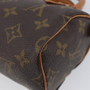 LOUIS VUITTON Monogram Mini Speedy Hand Bag M41534 LV Auth 210846A-12