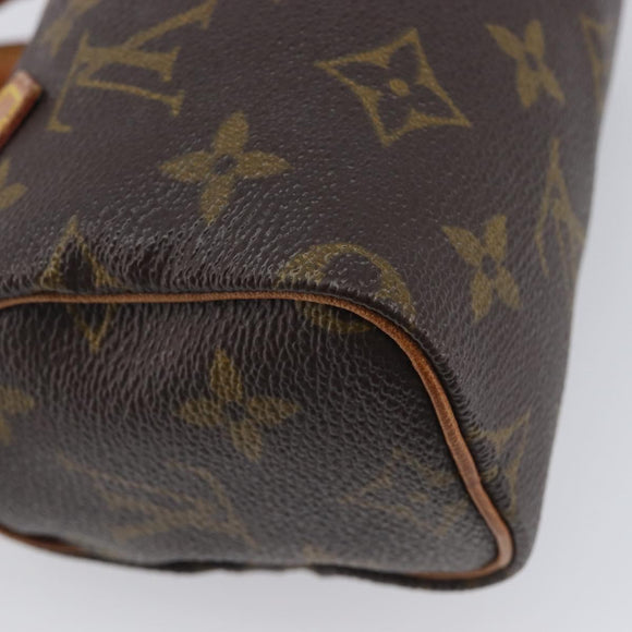 LOUIS VUITTON Monogram Mini Speedy Hand Bag M41534 LV Auth 210846A