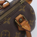 LOUIS VUITTON Monogram Mini Speedy Hand Bag M41534 LV Auth 210846A-17
