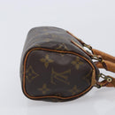 LOUIS VUITTON Monogram Mini Speedy Hand Bag M41534 LV Auth 210846A-4
