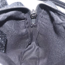 GUCCI GG Canvas Shoulder Bag Black Silver 120975 Auth 210848-17