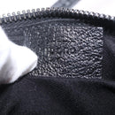 GUCCI GG Canvas Shoulder Bag Black Silver 120975 Auth 210848-19