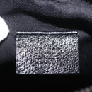 GUCCI GG Canvas Shoulder Bag Black Silver 120975 Auth 210848-20